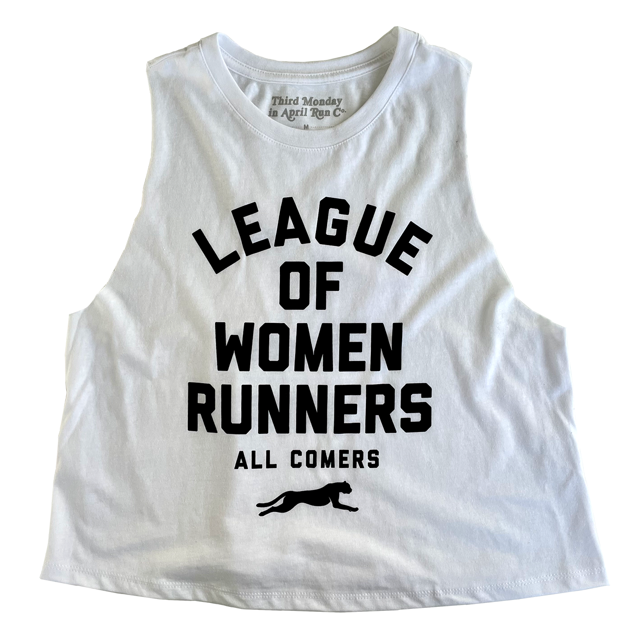 League of Women Runners Tee and Crop Tank