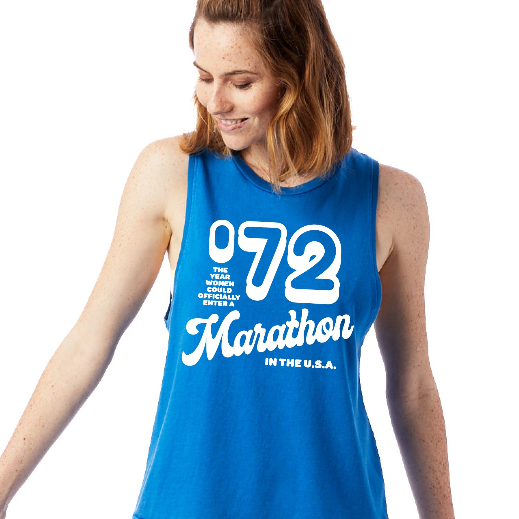 ’72 Marathon Equality Muscle Tank