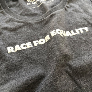 Race for Equality Muscle Tank in Charcoal (Women's)